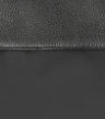Black Italian Nylon and Leather
