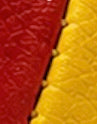 Red and Yellow Leather